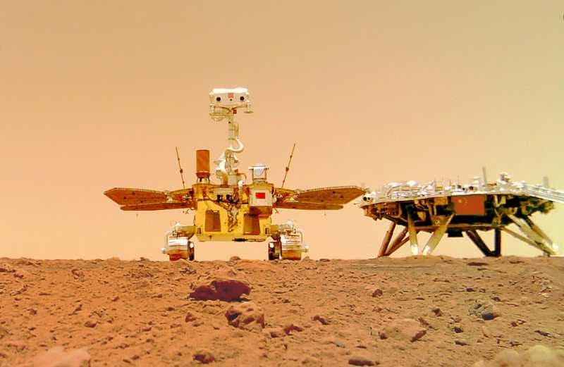 Penjelajah Zhurong China Kirim Gambar Selfie dari Mars