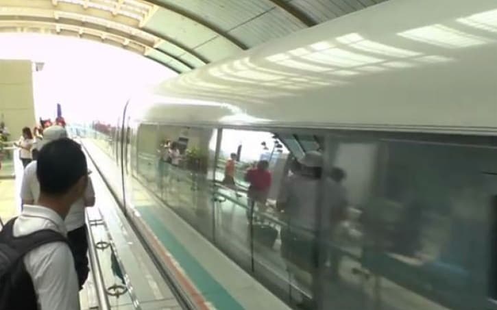  China Berhasil Uji Coba Kereta Maglev Kecepatan 1.000 km/jam 