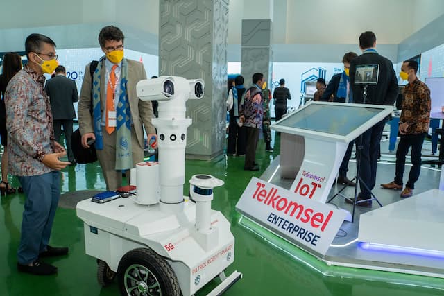 Erick Thohir Kasih Nama Putu untuk Robot Patrol KTT G20