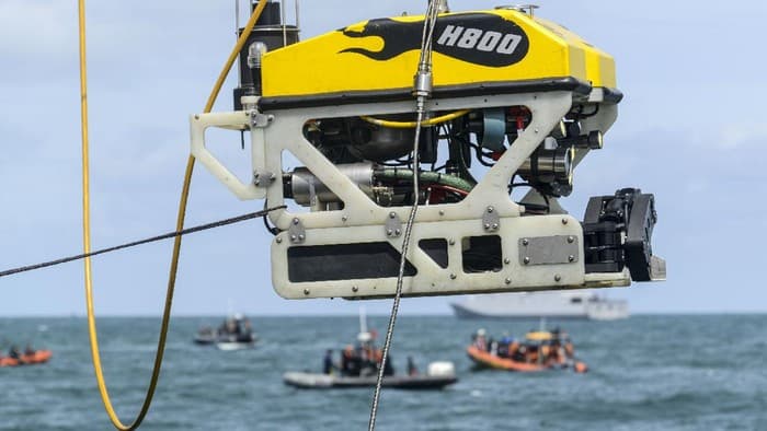 Robot Penyelam Pencari Puing dan Korban Sriwijaya Air