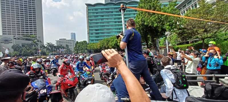 Parade MotoGP Mandalika: Ada Pasukan Berani Mati Marquez dan Pecco