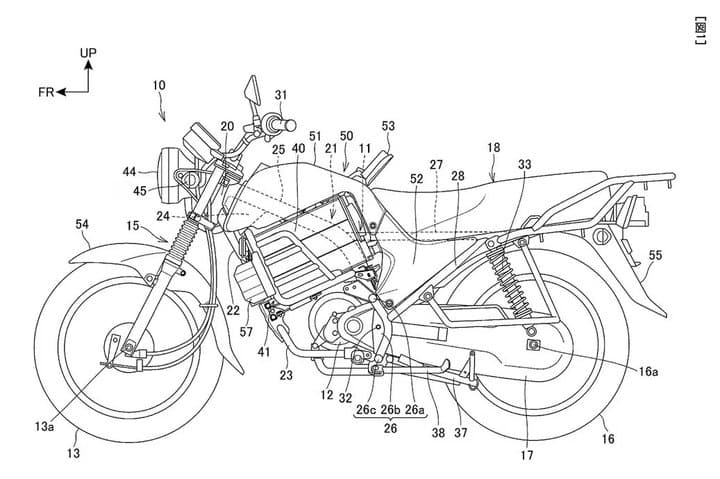 Paten Motor Listrik Murah Honda Terungkap, Desain Mirip Motor Retro Paten Motor Listrik Murah Honda Terungkap, Desain Mirip Motor Retro