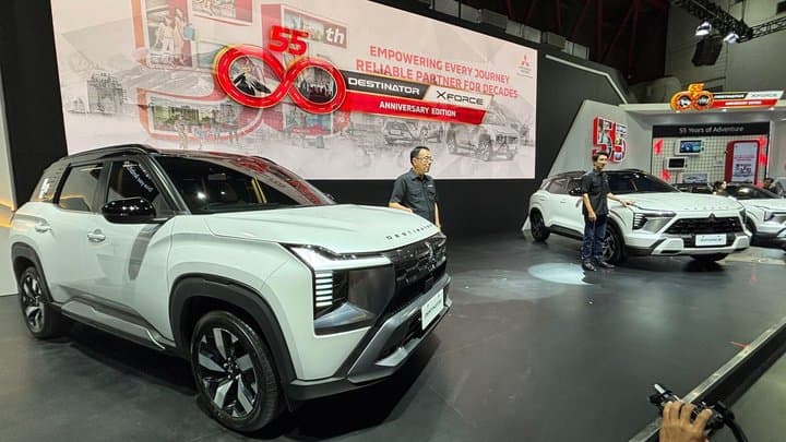 IIMS 2026: Mitsubishi Rilis Edisi 55 Tahun Xforce dan Destinator IIMS 2026: Mitsubishi Rilis Edisi 55 Tahun Xforce dan Destinator