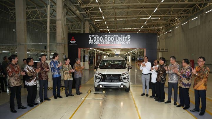 Mitsubishi Sudah Produksi 1 Juta Unit Mobil di Indonesia Mitsubishi Sudah Produksi 1 Juta Unit Mobil di Indonesia