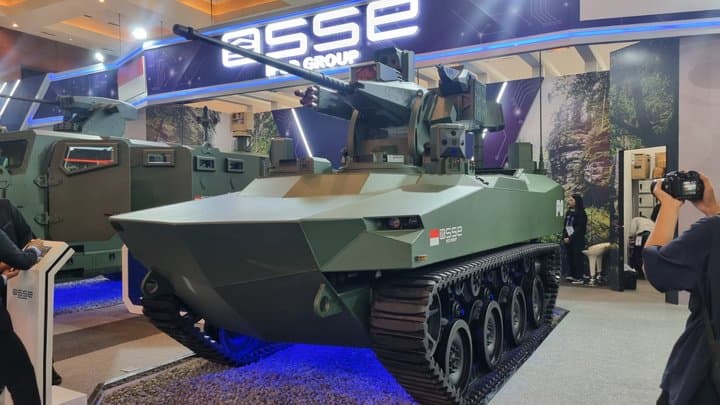 Industri Lokal Pamerkan Tank Mesin Hybrid di Indo Defence 2024 Industri Lokal Pamerkan Tank Mesin Hybrid di Indo Defence 2024