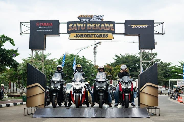 Yamaha Tutup Rangkaian Maxi Day di Bandung, Diramaikan Ribuan Bikers Yamaha Tutup Rangkaian Maxi Day di Bandung, Diramaikan Ribuan Bikers