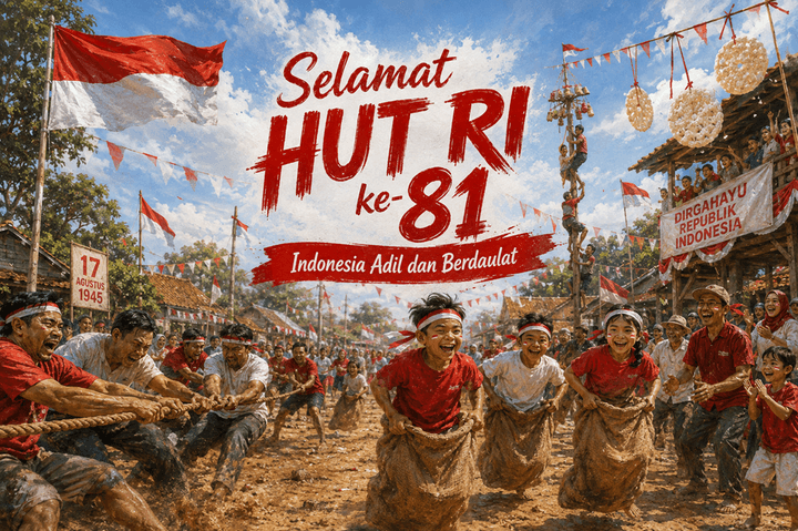 10 Prompt untuk Bikin Gambar HUT RI Ke-81 yang Kreatif di ChatGPT 10 Prompt untuk Bikin Gambar HUT RI Ke-81 yang Kreatif di ChatGPT