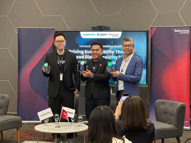 Gojek Gandeng Telkomsel & Kaspersky, Rilis Paket Keamanan Siber untuk Driver Gojek Gandeng Telkomsel & Kaspersky, Rilis Paket Keamanan Siber untuk Driver