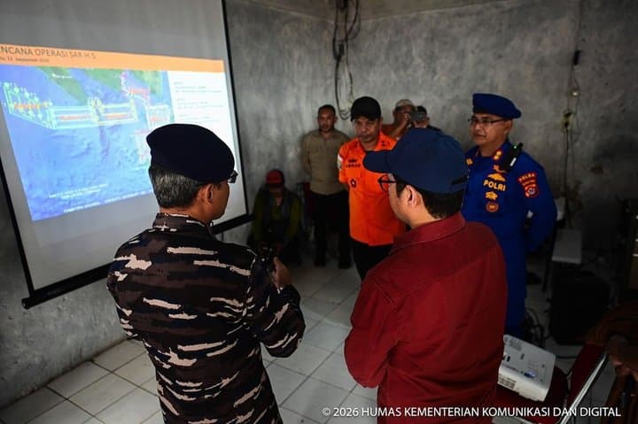 Cari Jurnalis Hilang di Selat Sunda, Komdigi Mulai Lacak Sinyal dan Frekuensi Cari Jurnalis Hilang di Selat Sunda, Komdigi Mulai Lacak Sinyal dan Frekuensi