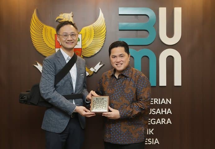 Ketemu Tencent, Erick Thohir Bahas Lanjutan Investasi Data Center Rp8,1 T Ketemu Tencent, Erick Thohir Bahas Lanjutan Investasi Data Center Rp8,1 T