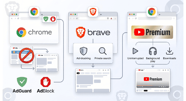 Cara Nonton Video YouTube Tanpa Iklan di Chrome 2026 Cara Nonton Video YouTube Tanpa Iklan di Chrome 2026
