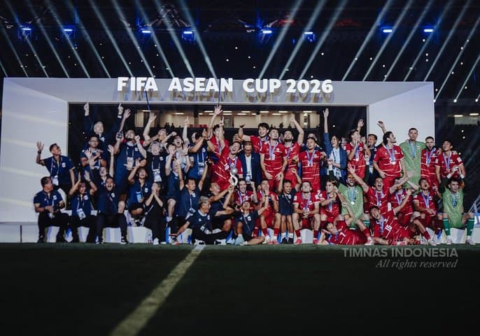 Timnas Juara FIFA ASEAN Cup Menggema di Medsos, Ditonton 4 Juta Kali Timnas Juara FIFA ASEAN Cup Menggema di Medsos, Ditonton 4 Juta Kali