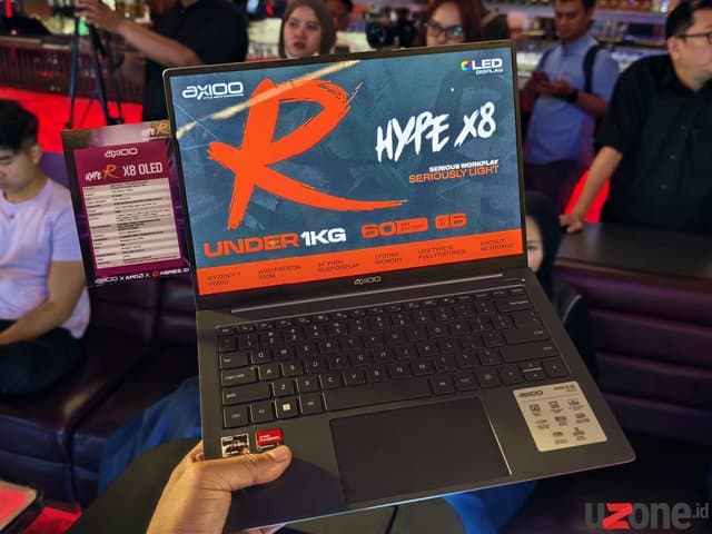 Merek Lokal Jual Laptop Ringan dan Kencang, Nih Axioo Hype R X8 OLED Merek Lokal Jual Laptop Ringan dan Kencang, Nih Axioo Hype R X8 OLED