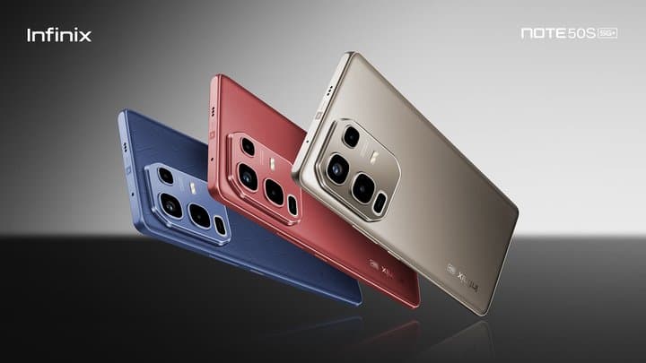 Infinix Note 50S & 50X 5G+ Rilis, Spek Ngebut Mulai Rp2 Jutaan Infinix Note 50S & 50X 5G+ Rilis, Spek Ngebut Mulai Rp2 Jutaan