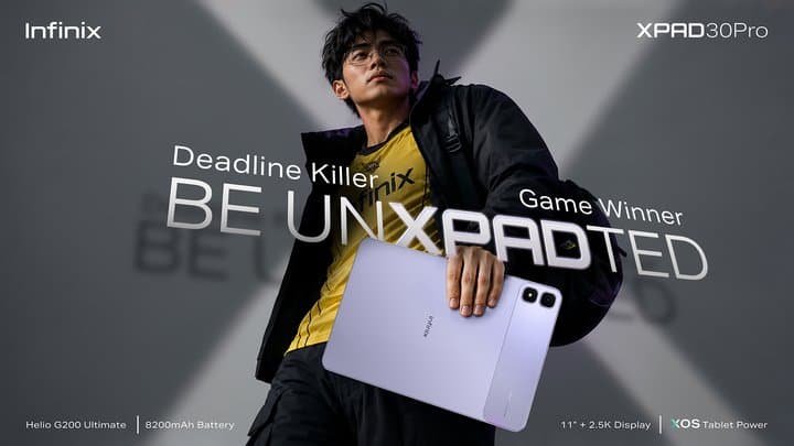 Spesifikasi Infinix Xpad 30 Pro, Tablet AI Harga Rp3 Jutaan
Spesifikasi Infinix Xpad 30 Pro, Tablet AI Harga Rp3 Jutaan