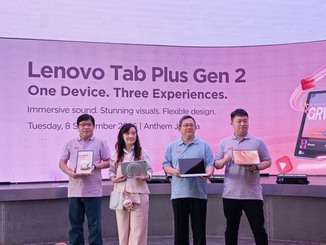 Ini Baru Tablet buat Hiburan, Lenovo Tab Plus Gen 2 Harga Rp7 Jutaan
Ini Baru Tablet buat Hiburan, Lenovo Tab Plus Gen 2 Harga Rp7 Jutaan