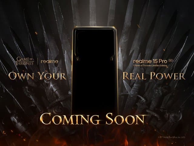 HP Wajib Fans GOT, Realme 15 Pro Game of Thrones Limited Edition HP Wajib Fans GOT, Realme 15 Pro Game of Thrones Limited Edition