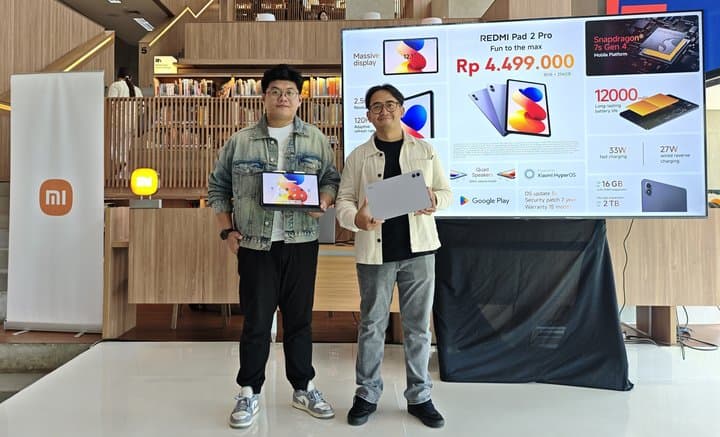 Harga Redmi Pad 2 Pro: Layarnya 2,5K, Baterainya 12.000 mAh Harga Redmi Pad 2 Pro: Layarnya 2,5K, Baterainya 12.000 mAh