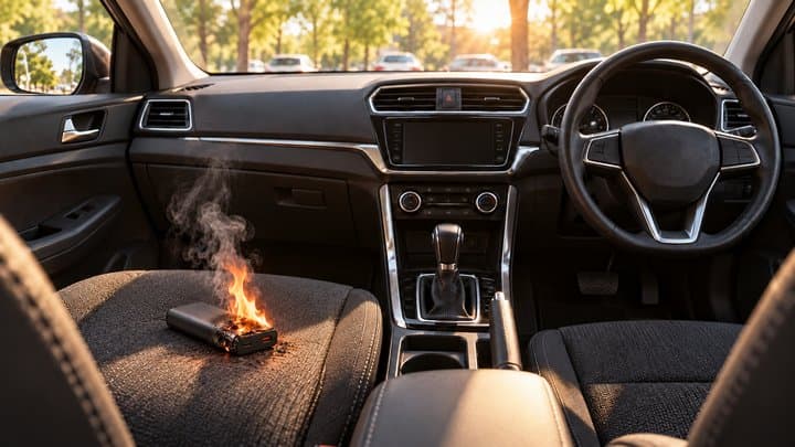 Bahaya Tinggalkan Powerbank di Mobil, Bisa Picu Kebakaran
Bahaya Tinggalkan Powerbank di Mobil, Bisa Picu Kebakaran
