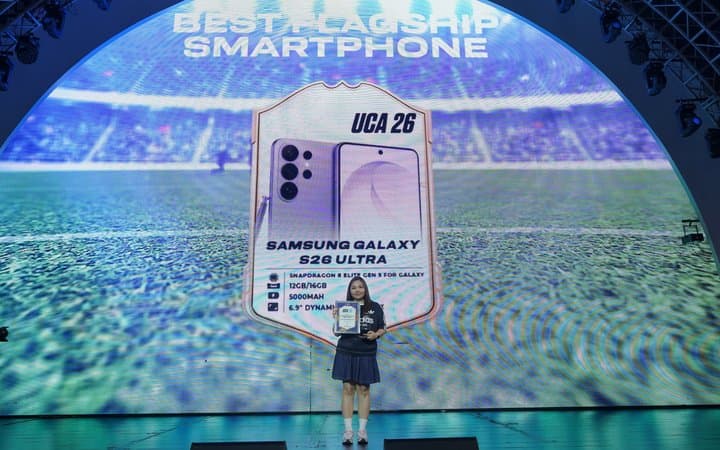 Menang Lagi, Samsung Galaxy S26 Ultra Rajanya HP Flagship di UCA 2026 Menang Lagi, Samsung Galaxy S26 Ultra Rajanya HP Flagship di UCA 2026