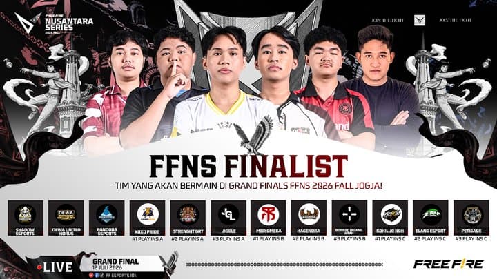 FFNS 2026 Fall Punya 12 Finalis, Berebut Tiket ke FFWS SEA FFNS 2026 Fall Punya 12 Finalis, Berebut Tiket ke FFWS SEA