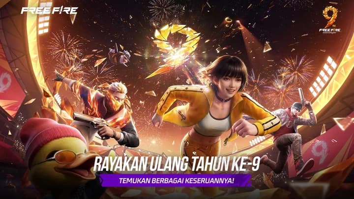 Anniversary ke-9 Free Fire: Festival di Jogja & Grand Finals FFNS Fall Anniversary ke-9 Free Fire: Festival di Jogja & Grand Finals FFNS Fall