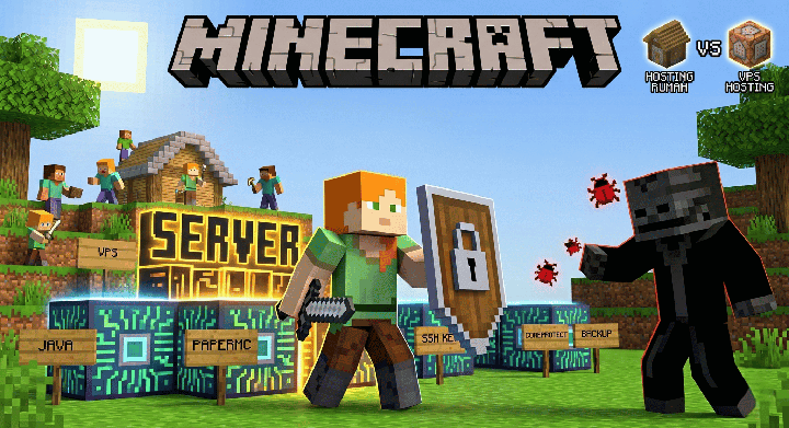 Cara Membuat Server Minecraft Sendiri yang Aman dari Hacker Cara Membuat Server Minecraft Sendiri yang Aman dari Hacker