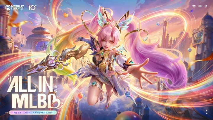 10 Tahun Mobile Legends, Bagi-bagi Skin Epic Nana Gratis
10 Tahun Mobile Legends, Bagi-bagi Skin Epic Nana Gratis