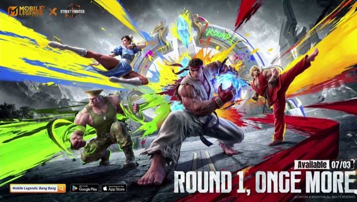 HADOUKEN DI MLBB! Street Fighter Collaboration Hadir 3 Juli 2026 HADOUKEN DI MLBB! Street Fighter Collaboration Hadir 3 Juli 2026