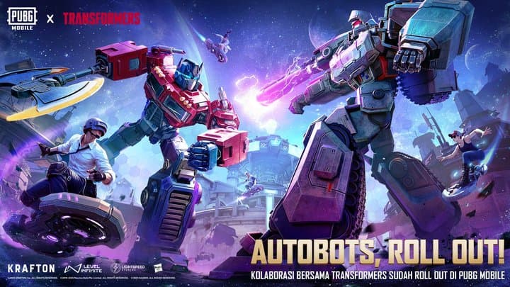 Dari Suara Optimus Prime Sampai Mobil Megatron Ada di PUBG Mobile Dari Suara Optimus Prime Sampai Mobil Megatron Ada di PUBG Mobile