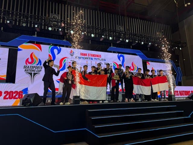 Indonesia Juara Umum SEA Esports Nations Cup 2026, Borong 5 Medali Indonesia Juara Umum SEA Esports Nations Cup 2026, Borong 5 Medali