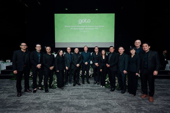 Resmi Tunjuk Hans Patuwo Jadi CEO, Ini Susunan Direksi Terbaru GoTo
Resmi Tunjuk Hans Patuwo Jadi CEO, Ini Susunan Direksi Terbaru GoTo