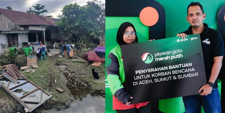 GoTo Kirim Bantuan untuk Mitra Driver Gojek Terdampak Banjir Sumatra
GoTo Kirim Bantuan untuk Mitra Driver Gojek Terdampak Banjir Sumatra