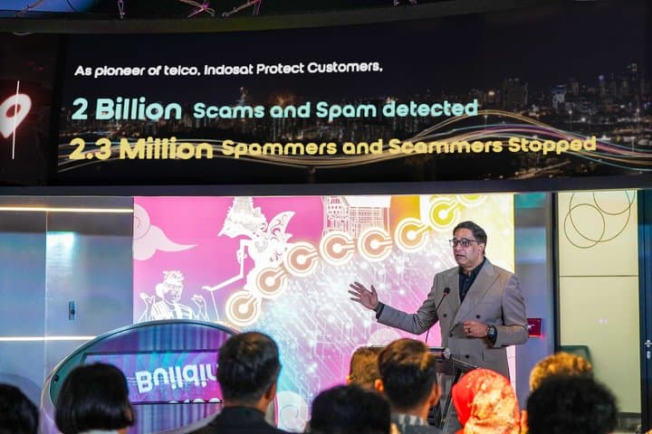 AI Indosat Saring 2 Miliar Spam, Cegah Kerugian Rp8,4 Triliun AI Indosat Saring 2 Miliar Spam, Cegah Kerugian Rp8,4 Triliun