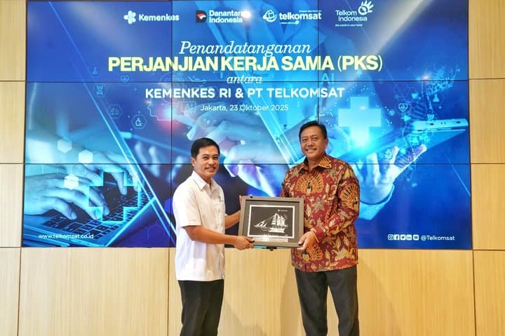 Kerja Sama Telkomsat-Kemenkes, Hadirkan AI Telehealth Berbasis Satelit Kerja Sama Telkomsat-Kemenkes, Hadirkan AI Telehealth Berbasis Satelit