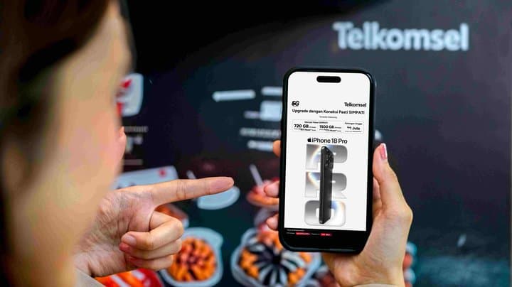 Bundling iPhone 18 Pro Telkomsel, Bayar Setahun Dapat 2 Tahun Bundling iPhone 18 Pro Telkomsel, Bayar Setahun Dapat 2 Tahun