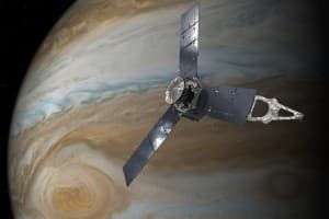 Pesawat NASA intip badai raksasa di Jupiter
