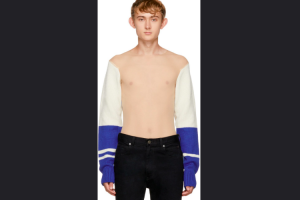 Calvin Klein jual sweater tembus pandang