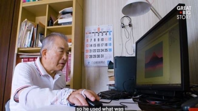 Keren, Kakek Ini Bikin Lukisan Indah dengan Microsoft Excel