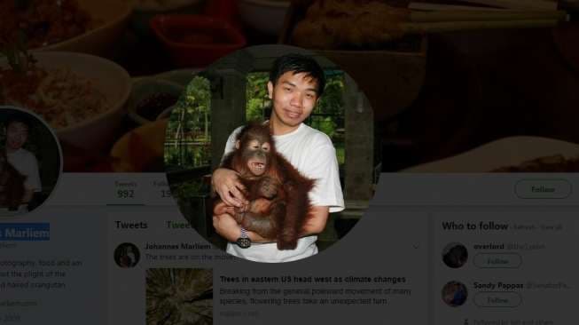 Sisi Lain Saksi Kunci e-KTP Johannes Marliem, Cinta Orangutan