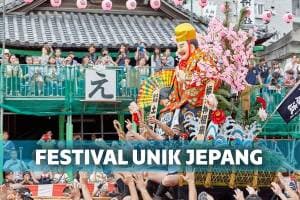 6 Festival Unik yang Cuma Diadakan di Jepang 