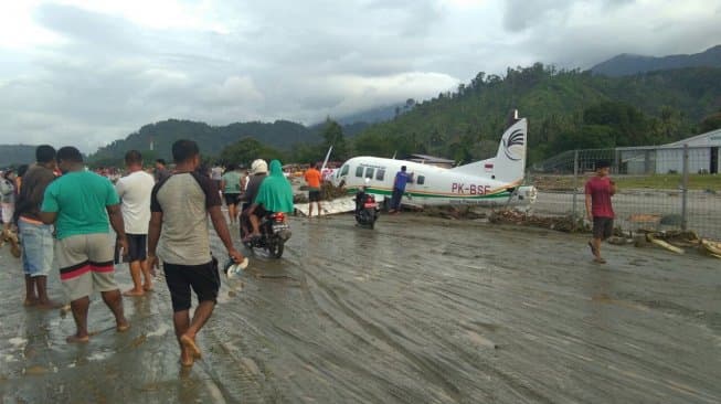 Dahsyatnya Banjir Bandang Sentani, Pesawat Terseret dari Bandara ke Jalan