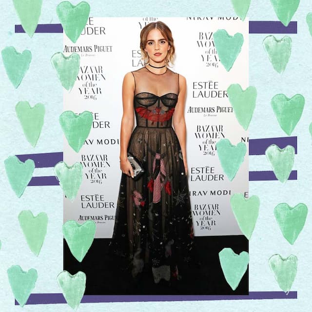 Contek Penampilan Emma Watson untuk Inspirasi ke Prom