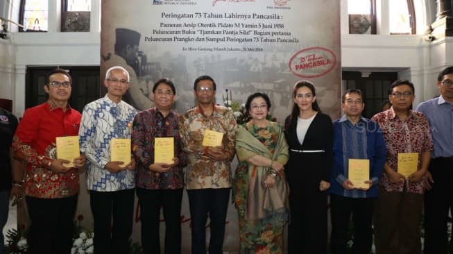 Pos Indonesia Luncurkan Prangko Sambut Hari Kelahiran Pancasila