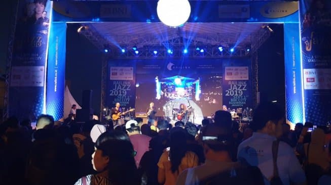Railink Jazz 2019, Ke Stasiun KA Bandara Bisa Sambil Nonton Konser Jazz