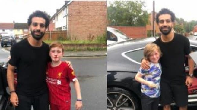 Fan Cilik Liverpool Rela Berdarah-darah demi Mohamed Salah