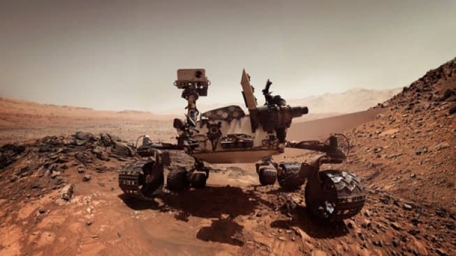 Robot Curiosity Temukan Oasis Kuno di Mars, Tanda Kehidupan?
