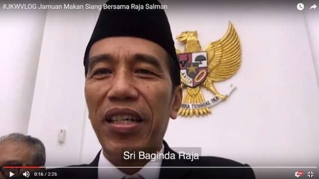 Media Asing Ulas Kegemaran Jokowi Bikin VLog