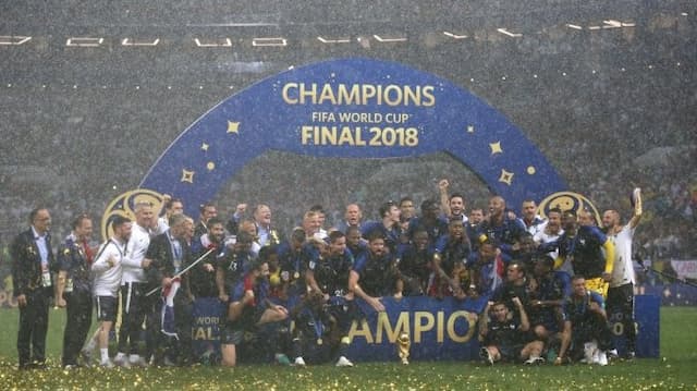 5 Fakta Menarik Usai Prancis Pecundangi Kroasia di Final Piala Dunia 2018