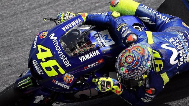 Valentino Rossi Catat Hasil Buruk di Tes MotoGP Thailand